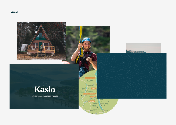 Nelson Kootenay Lake Tourism - brand graphics